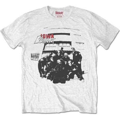 Slipknot Iowa Track List (Back Print) White XL Риза (<![CDATA[SKTS64MW04]]>)