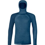Ortovox Мъжко мериносово термобельо Ortovox 120 Comp Light Hoody Merino base layer - Light Nunatak - размер XL (015-1511-0514)