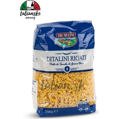 Tre Mulini Ditalini Rigati 0,5 kg