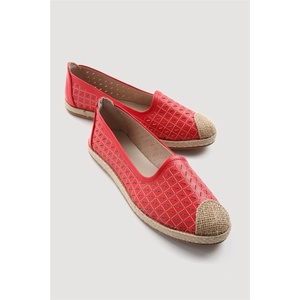 Moda Trend Дамски еспадрили - Червени #331065 (331065_Червен)
