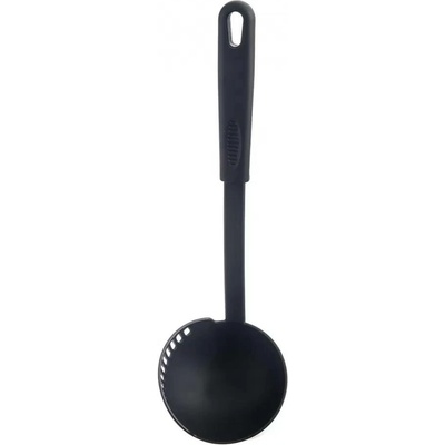 Naběračka termoplast PBT s cedníkem BLACKLINE 30,5 cm, pr. 9 cm