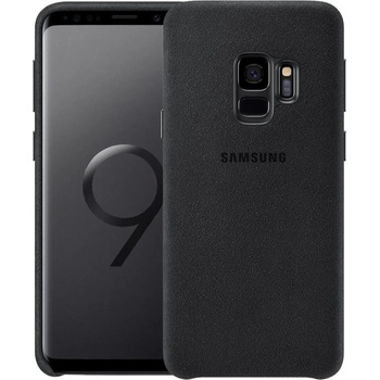 Image 1 of Samsung Оригинален гръб Alcantara за Samsung Galaxy S9 - Черен