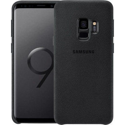 Samsung Оригинален гръб Alcantara за Samsung Galaxy S9 - Черен