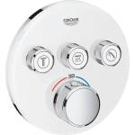 GROHE Grohtherm SmartControl бял термостатичен смесител за душ с 3 изхода (29904LS0)