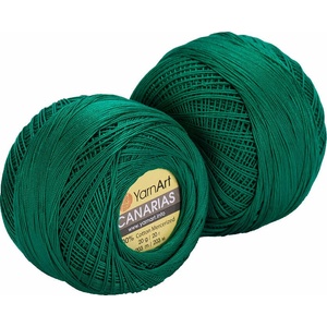 YARNART Canarias 6334 Green Плетене на една кука прежда (Canarias 6334)