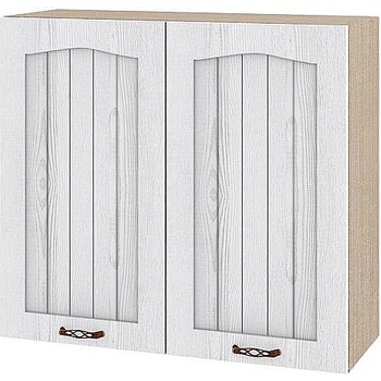 Image 1 of ИРИМ Горен кухненски шкаф Сити МФ-Бяло фладер-04-4 80 см