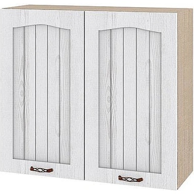 ИРИМ Горен кухненски шкаф Сити МФ-Бяло фладер-04-4 80 см