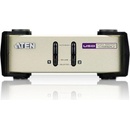 Aten CS-82U-AT 2-Port PS/2-USB KVM Switch, 2x Custom KVM Cable sets, Non-powered