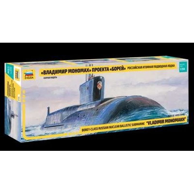 Zvezda Model Kit jaderná ponorka Yury Dolgorukiy 9061 1:350