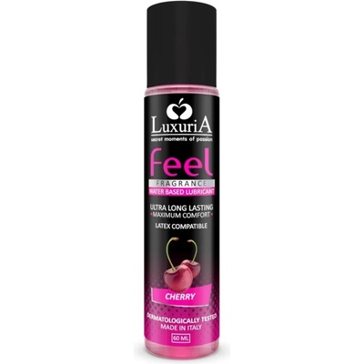 Лубрикант с аромат на череша, дълготраен - Luxuria Feel 60ml (D-224124)