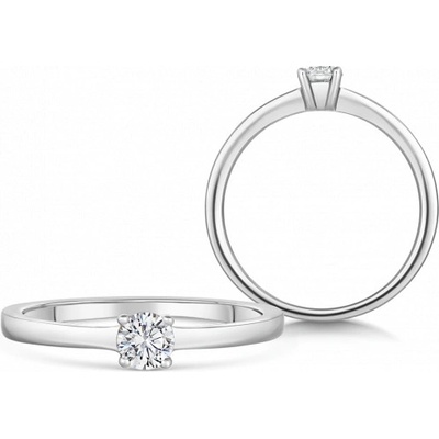 Sofia Diamonds zlatý zásnubní prsten s diamantem BDRB00065WG