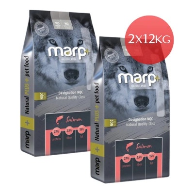 Marp Natural Plus losos 2 x 12 kg