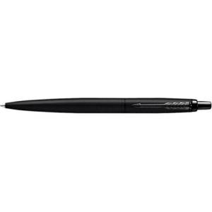 Parker Химикалка, 0, 7 мм, с бутон, черен клипс, матово черно тяло, PARKER, "Royal Jotter XL", синя 2122753 (2122753)