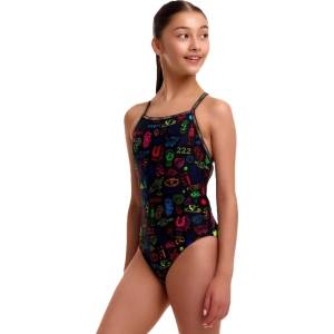 Funkita strapped in doodles junior 140cm