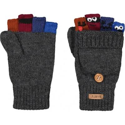 Barts Детски ръкавици Barts Kid's Puppeteer Bumgloves - Dark Heather V - размер 4 (EU) (202-3676-1012)