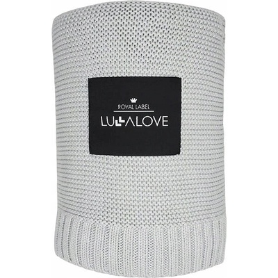 Lullalove Bambusová dečka Glamour Gray Šedá