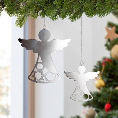 Gilde Závěsná dekorace Anděl Adriel, 14 cm