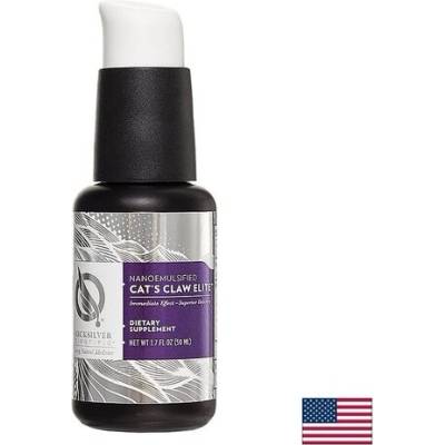 Quicksilver Котешки нокът (наноемулсифициран), вит. D3 и монолаурин - Високоусвоима формула за силен имунитет, 50 ml за 50 или 100 дни прием (60033 QS)
