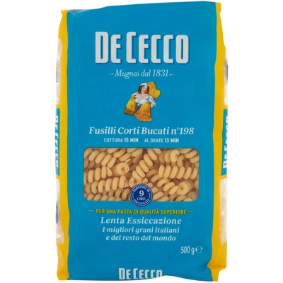 De Cecco Fusilli Corti Bucati No.198 0,5 kg