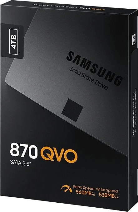 Samsung 870 QVO 4TB, MZ-77Q4T0BW od 4 655 € - Heureka.sk