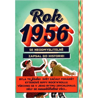 Blahopřaní 1956 - česky