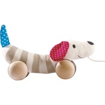 Hape Дървена играчка за дърпане Hape International - Куче (H8505)