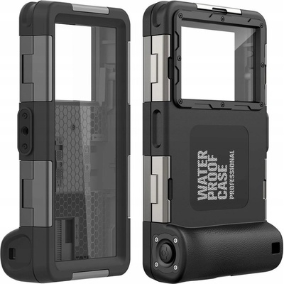 Pouzdro TECH-PROTECT IPX8 DIVING WATERPROOF CASE černé – Zboží Mobilmania