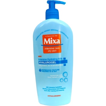 MIXA интензивно хидратиращо мляко за тяло, Hyalurogel, 400мл