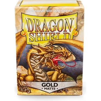 Arcane Tinmen Obaly Dragon Shield Standard Size Gold Matte 100ks