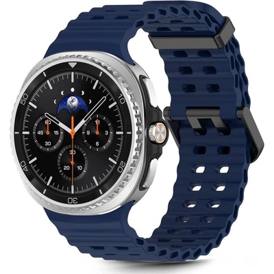 Tech-Protect Силиконова каишка за Samsung Galaxy Watch 8 (40/44mm) / 8 Classic (46mm) от Tech-Protect IconBand Pro - Storm blue (5906302331185)