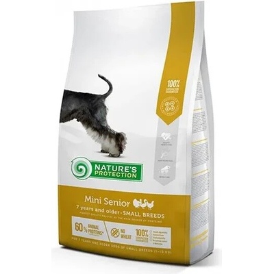 Nature's Protection senior mini drůbeží 7,5 kg