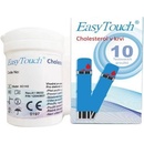 Domácí diagnostické testy EasyTouch testovací proužky na cholesterol 10 ks