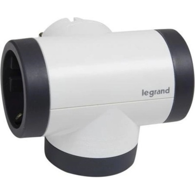 Legrand Адаптер за контакт Legrand 694522 шуко 2x бял (3414971944664)