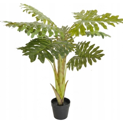 UMĚLÁ ROSTLINA FILODENDRON DVAKRÁT PEŘNATÝ 110 CM