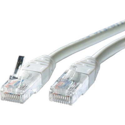 Roline 21.15.0510 RJ45, CAT 5e U/UTP, 10m, šedý