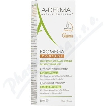 A-Derma Exomega Control emolienční krém 50 ml