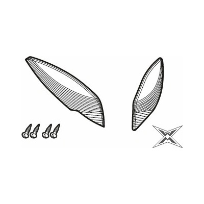 Reflexní prvky Shad D1B48CAR pro SH48