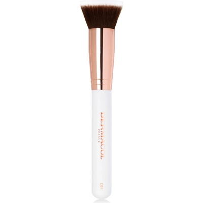 Dermacol D51 Cosmetic Brush Flat Top with case štětec na make-up s pouzdrem – Zboží Dáma