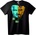 NOONEBRAND Тениска Breaking Bad Разделено Лице - 7XL, Black