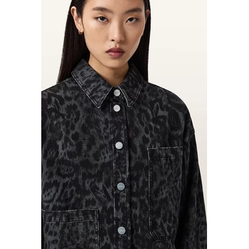 AllSaints Дънкова риза AllSaints NICKY (W121PE)