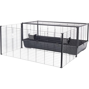 INTER-ZOO Pet Products Клетка за гризачи и малки животни Bunny Park 120 ЧЕРНА