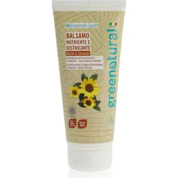 Greenatural Hair Conditioner Sunflower & Shea Butter подхранващ балсам За коса с масло от шеа 200ml