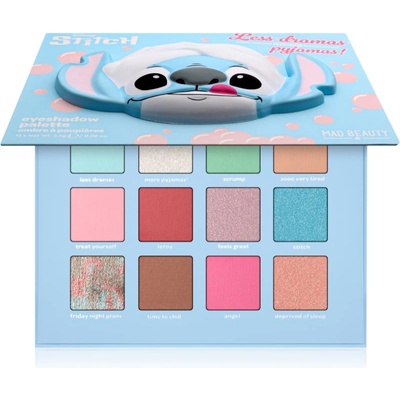 Disney Stitch Pamper палитра сенки за очи 12x2.5 гр