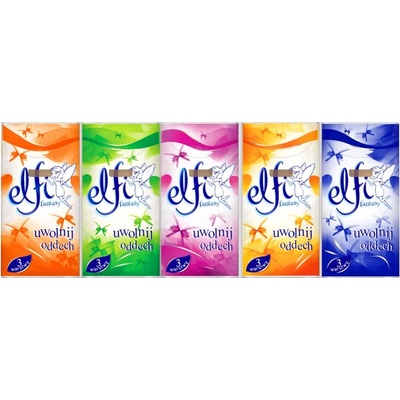 Elfi hygienické vreckovky 3-vrstvové 10 x 10 ks