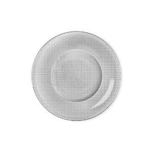 Bormioli Rocco - Стъклено плато за сервиране ф31см SILVER(4.50012)INCA METALIC (0110268)