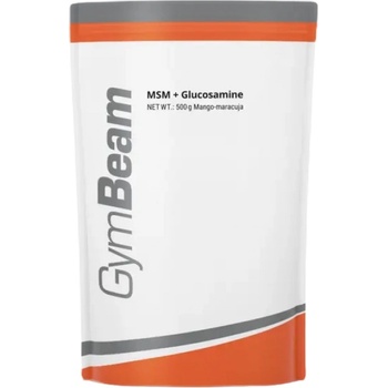 GymBeam MSM + Glucosamine [500 грама] Манго и маракуя