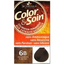 Color & Soin barva na vlasy 6B Kakaově hnědá 135 ml