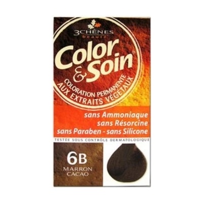 Color & Soin barva na vlasy 6B Kakaově hnědá 135 ml