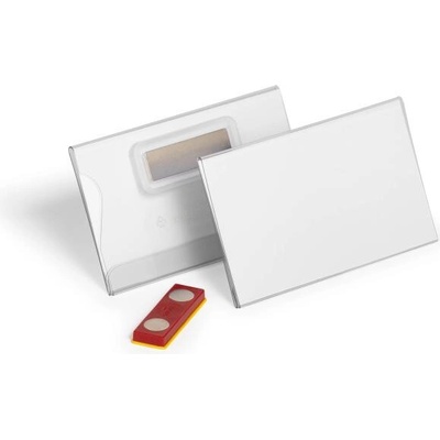 Visačka s šikmým magnetom DURABLE 54x90mm 25ks