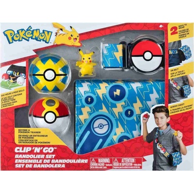 Jazwares Pokémon Clip N Go Bandolier